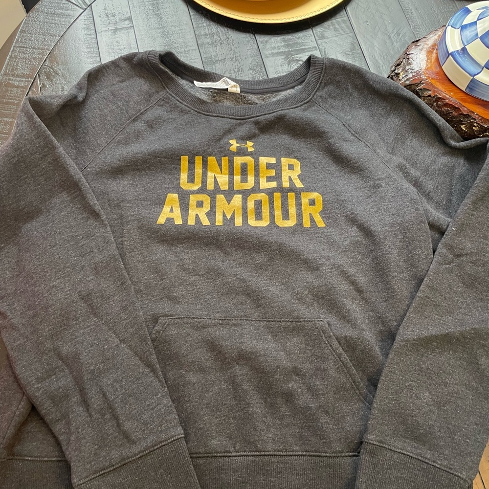 Under Armour Gray Sweatshirt